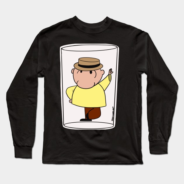 Teeny little super guy Long Sleeve T-Shirt by Madysenpaiart